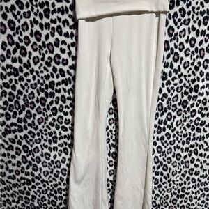 No Boundaries Cream Boot Cut Pants